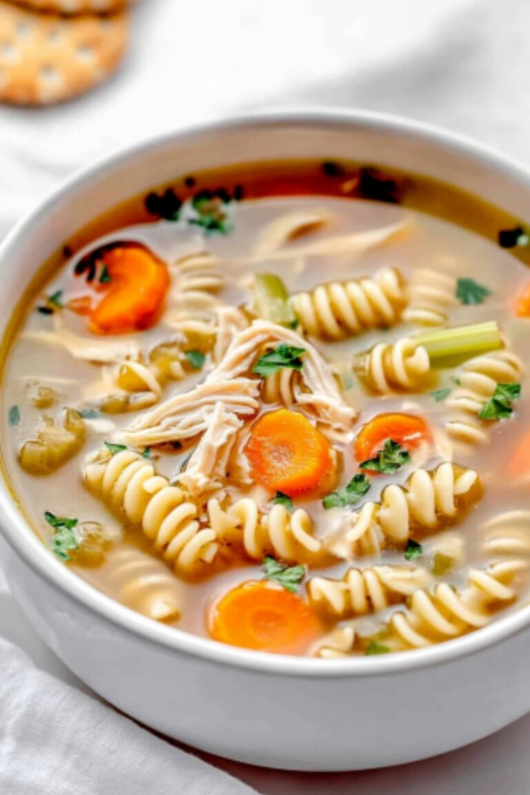 Low Sodium Chicken Noodle Soup Recipe
