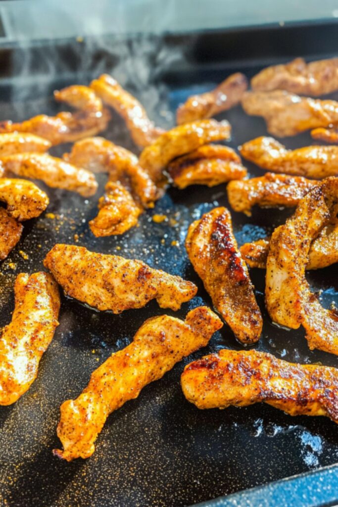 Cook until the chicken is cooked