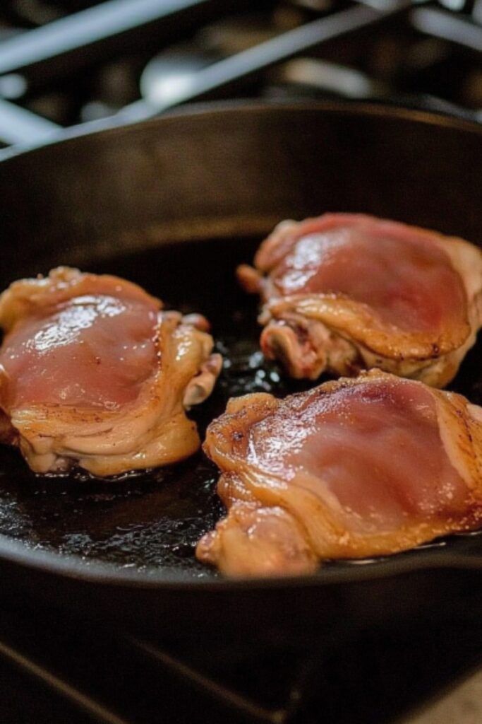 Sear the Chicken step 1