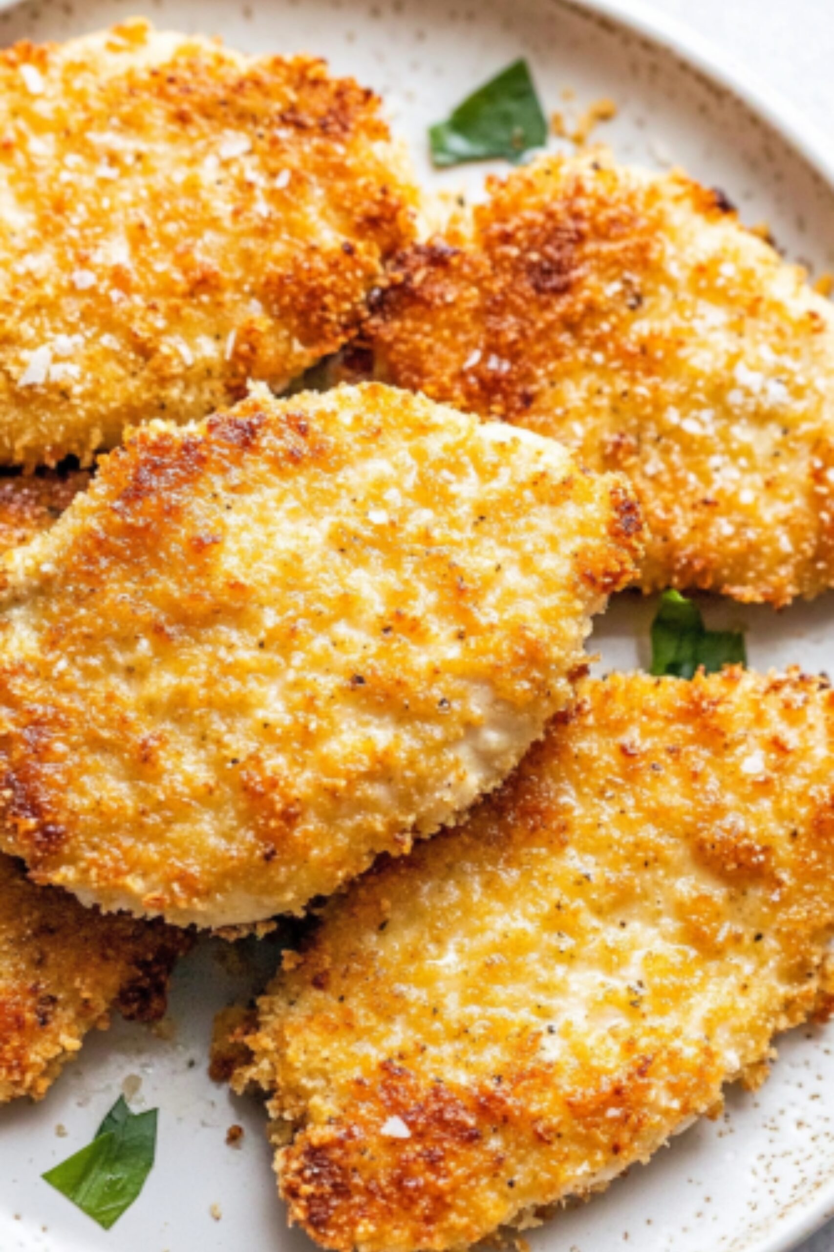 baked chicken cutlet
