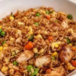 blackstone chicken fried rice plat