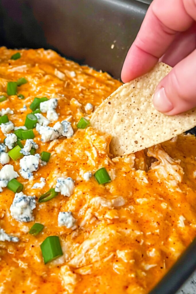 buffalo chicken dip recipe slow cooker plat