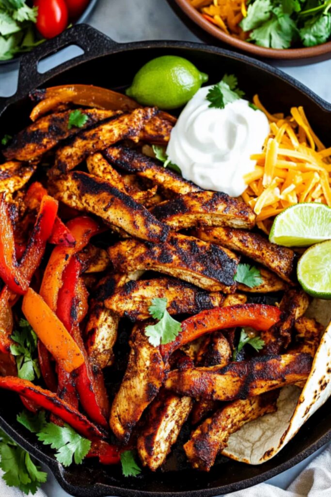 chicken fajita r blackstone dish