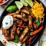chicken fajita blackstone​ image
