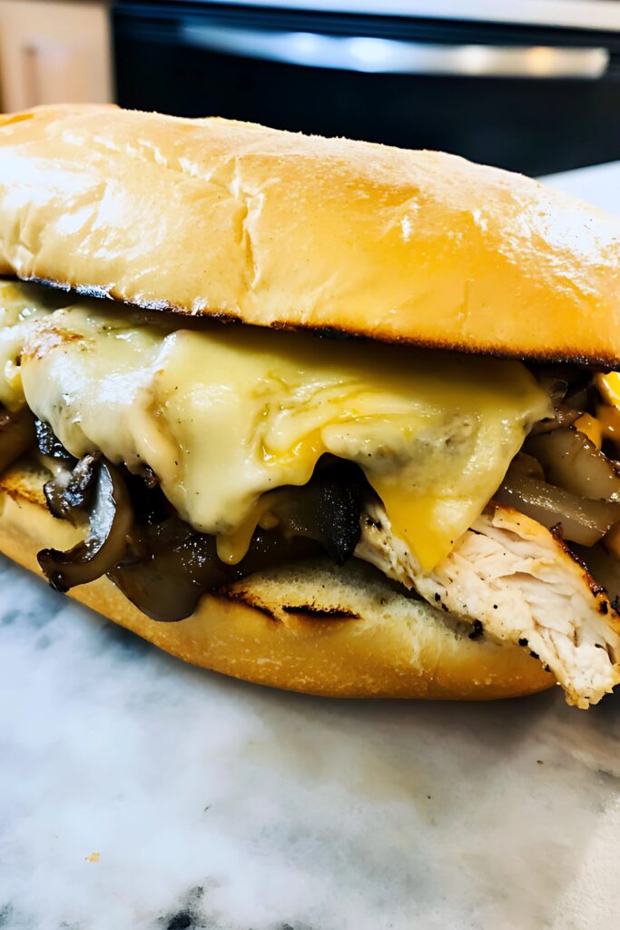 chicken philly recipe blackstone image