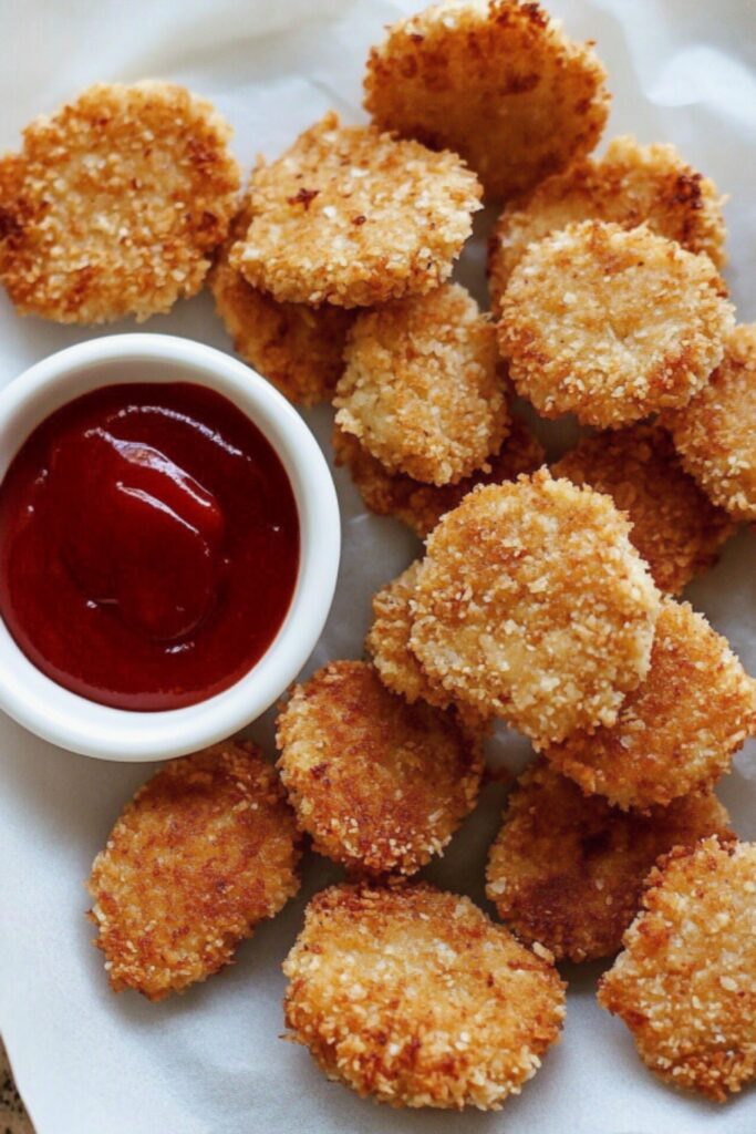 Homemade crispy KFC chicken nuggets recipe