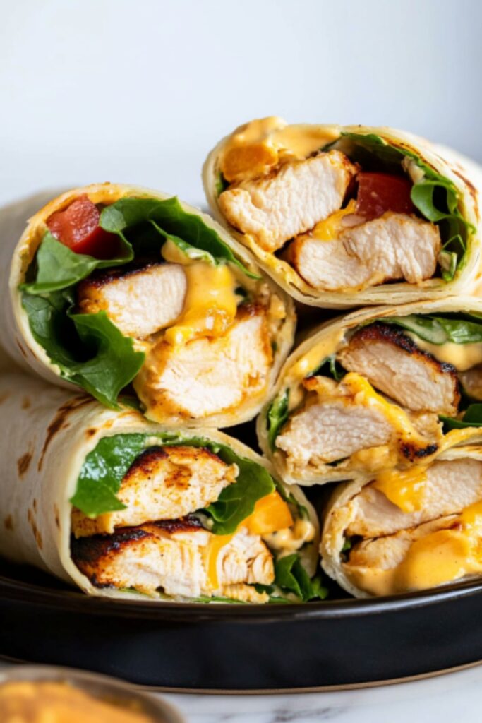 grilled chicken wrap​ plat