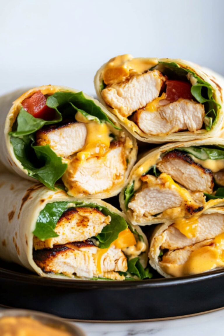 grilled chicken wrap​ plat