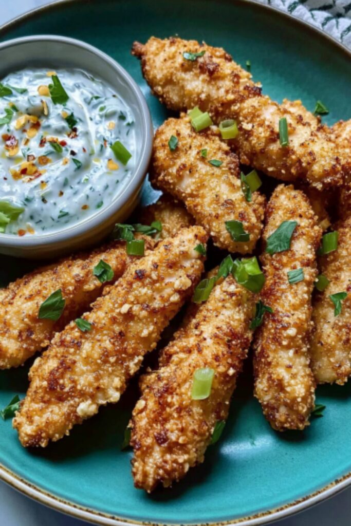low carb chicken fingers dish
