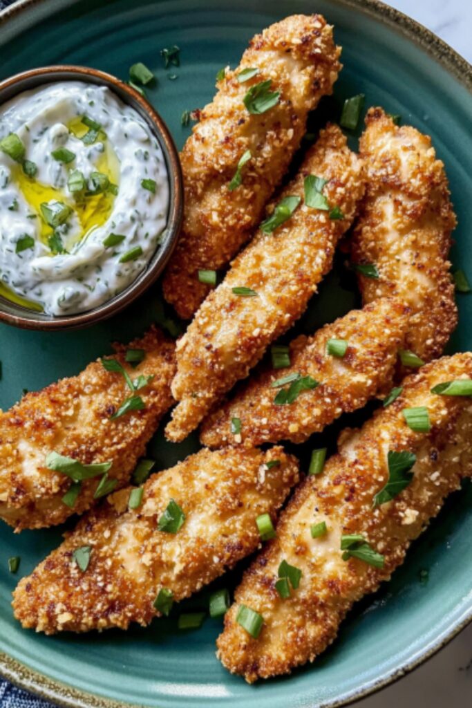 low carb chicken fingers recipe plat