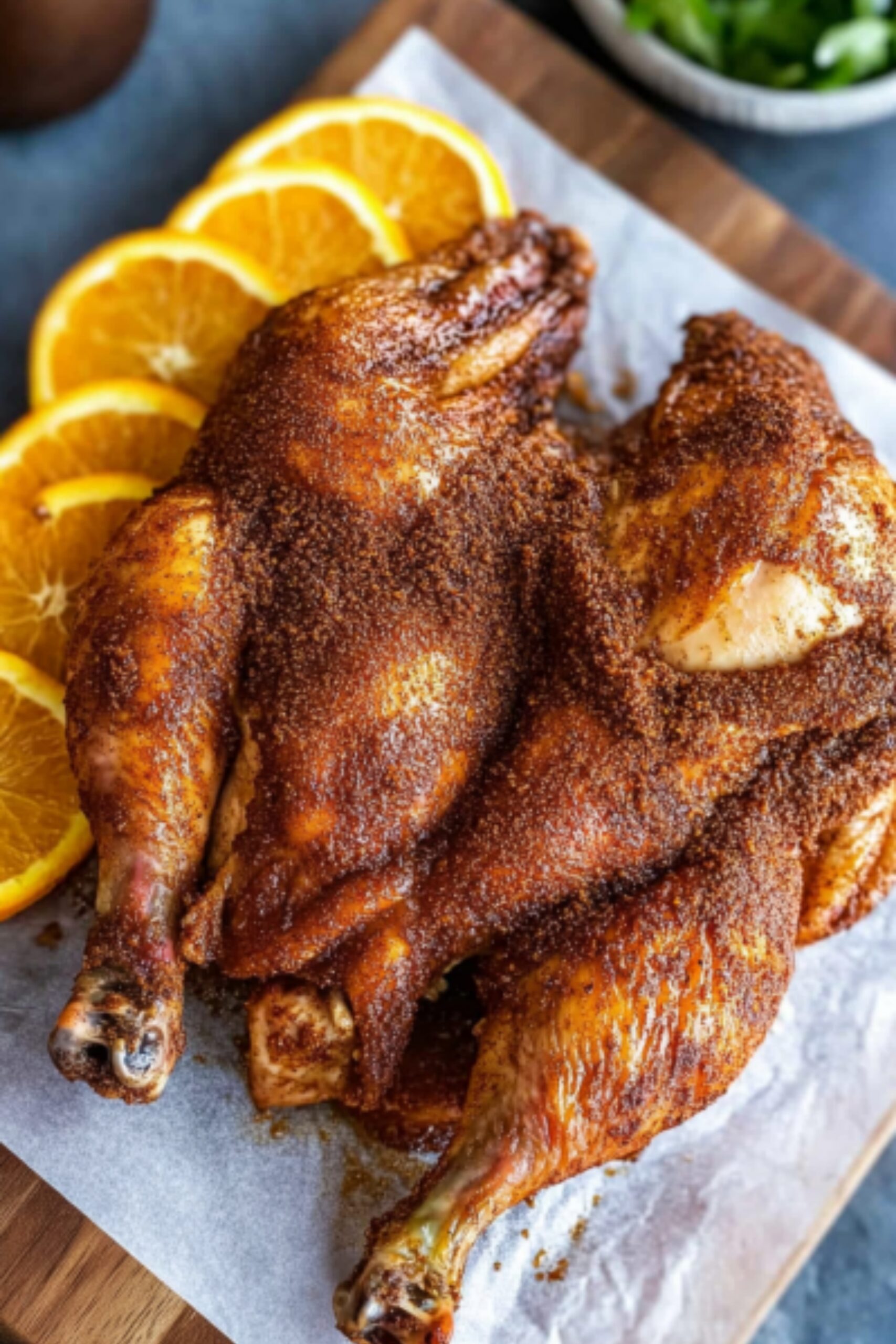 prepare Spatchcocking chicken baked