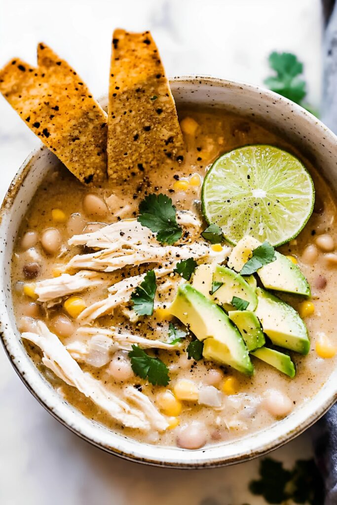 white chicken chili recipe dairy free​