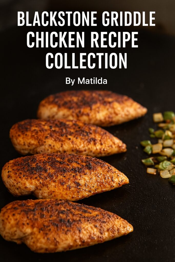 Blackstone Griddle Chicken Recipe Collection feature image