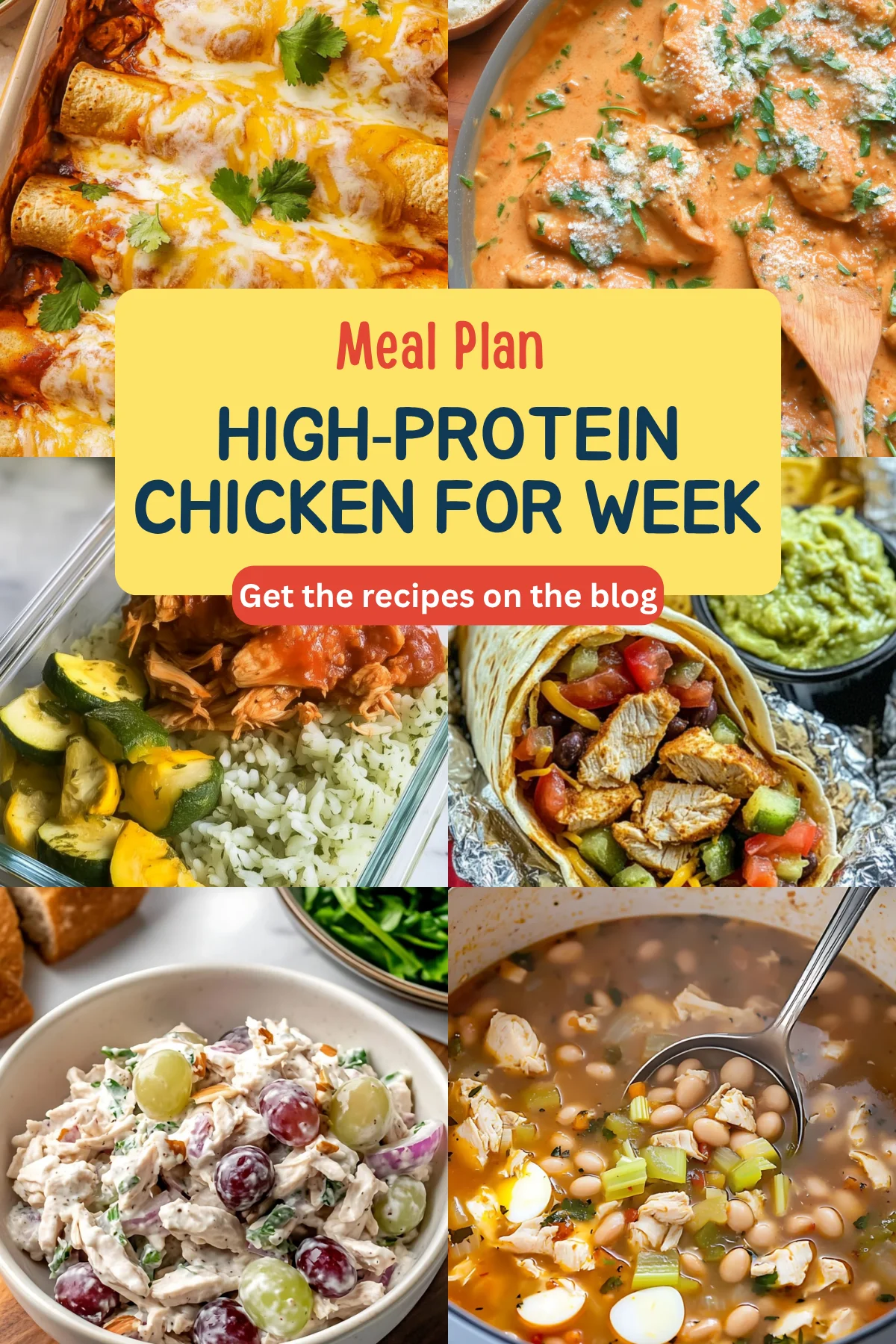 High‑Protein Chicken Meal Plan for Week