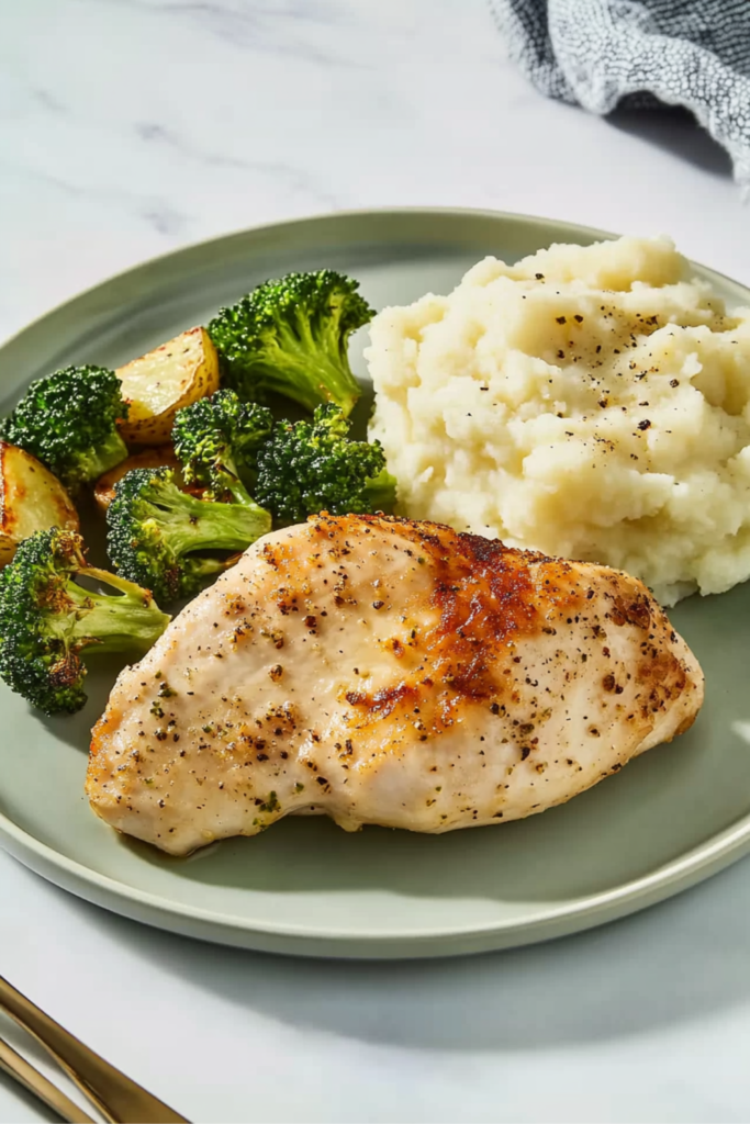 air fryer chicken breast recipe dish imaeg