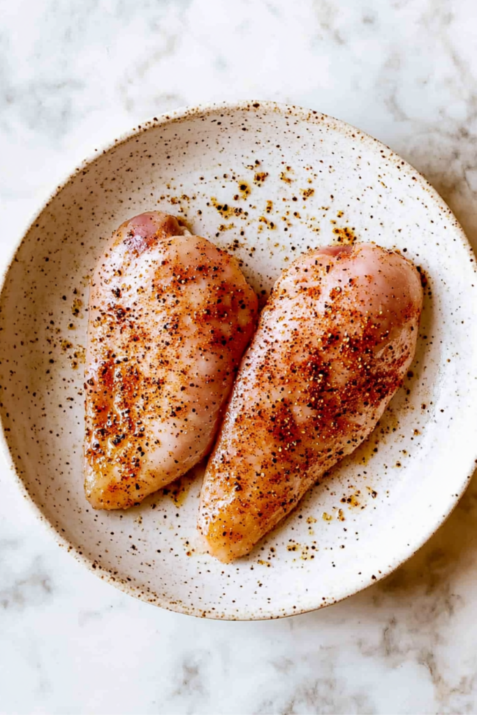 best air fryer chicken breast step 1
