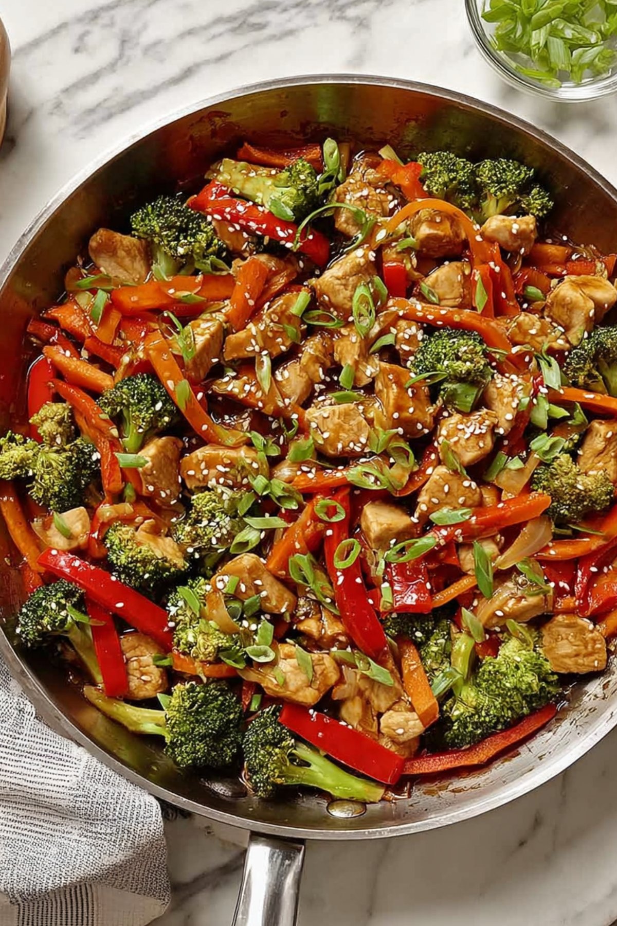 Autumn Veggie Stir‑Fry (Monthly Meal Planning Win)
