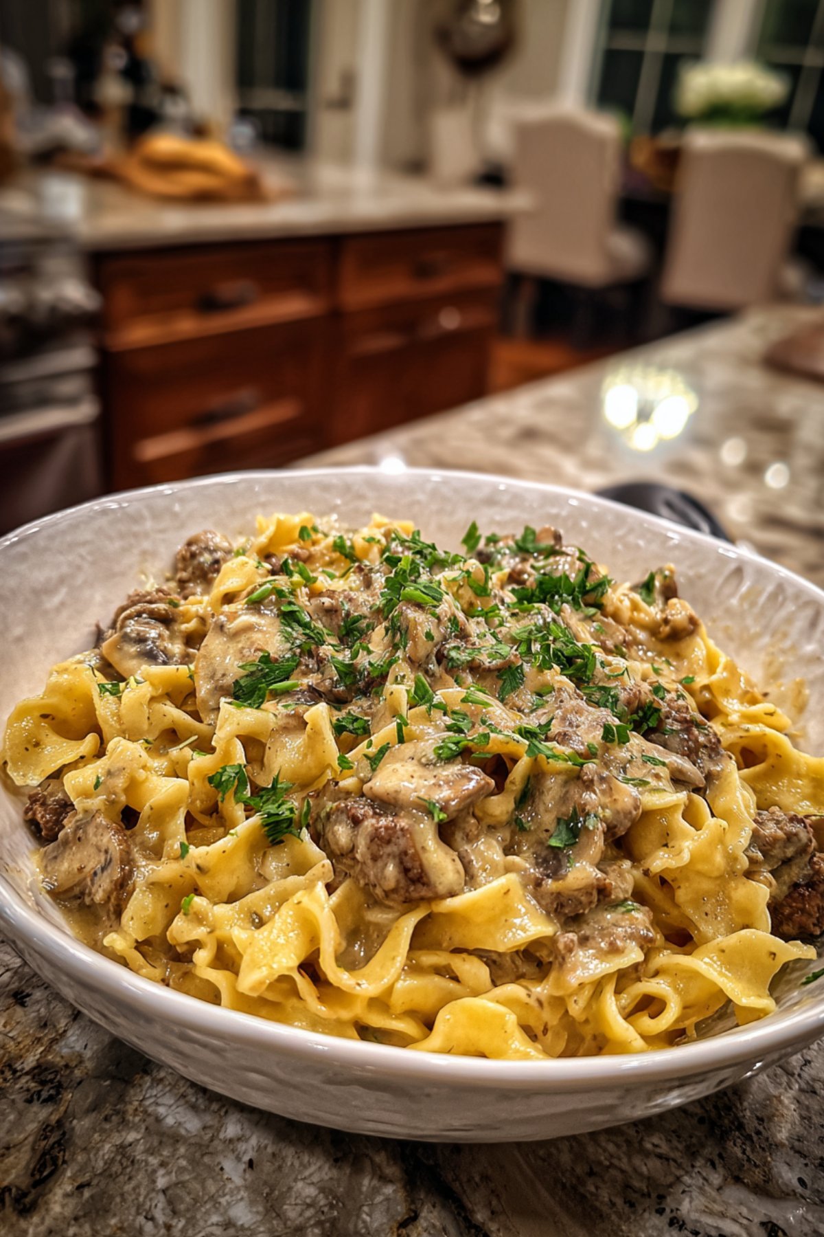 Beef Stroganoff