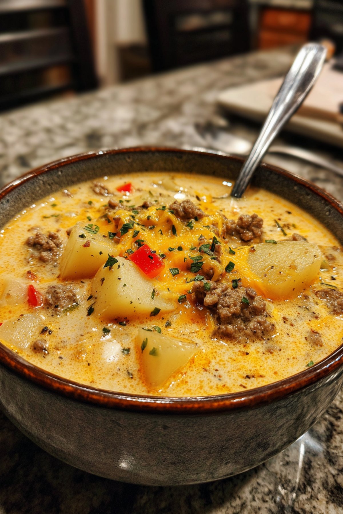 Cheeseburger Soup