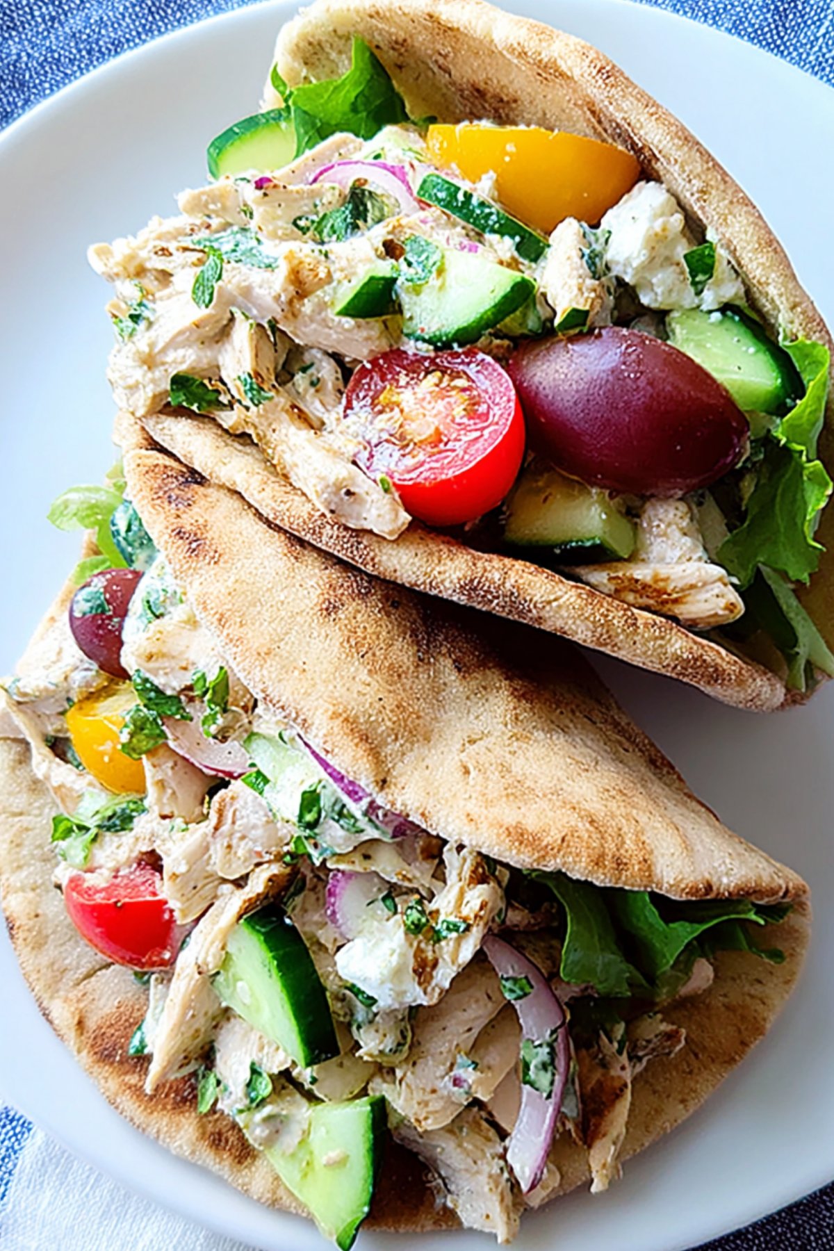 Chicken Salad Pita Pockets