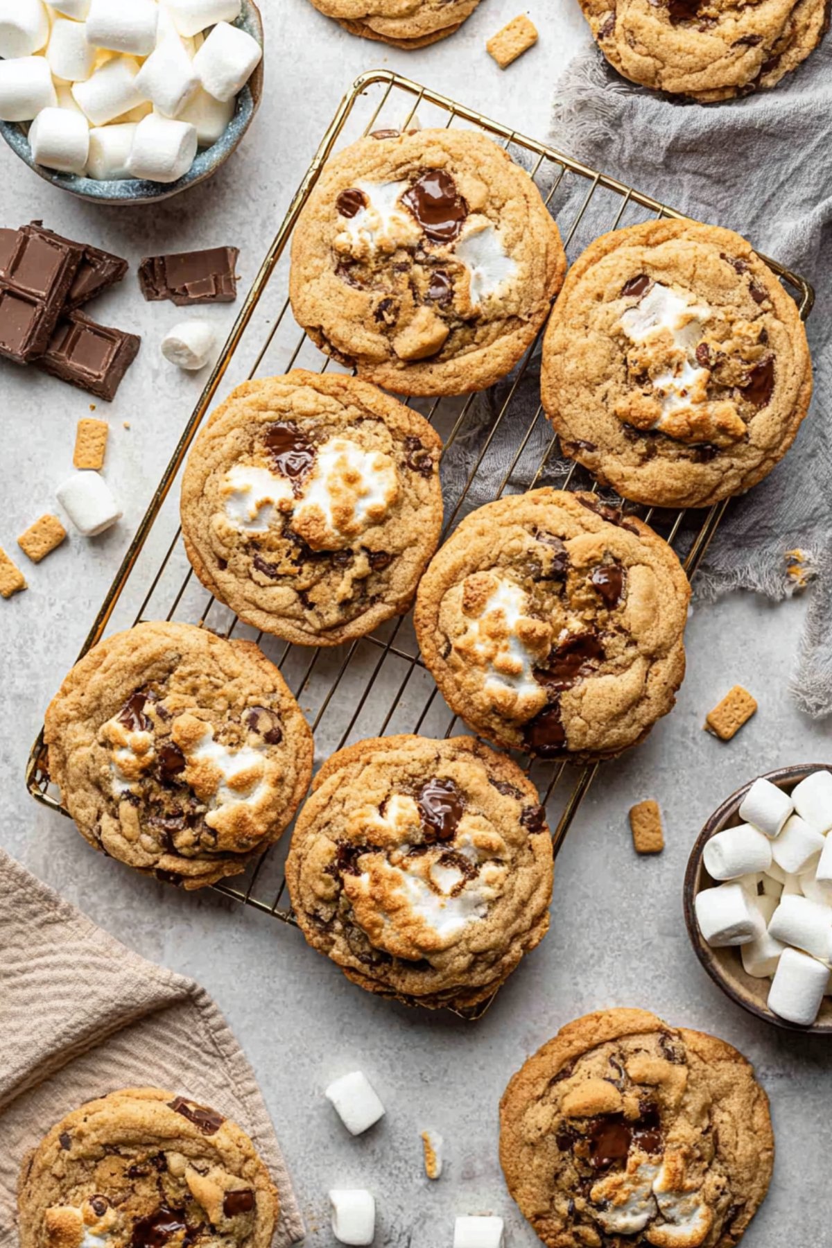 S&rsquo;more Cookies