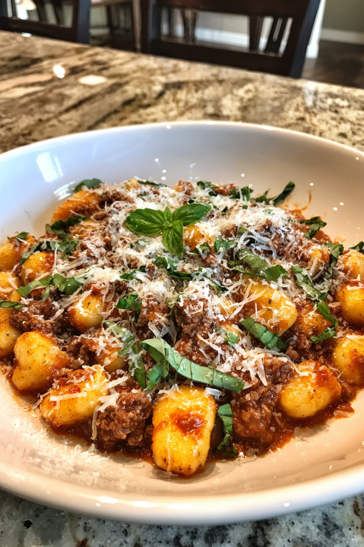 Gnocchi with Meat Sauce