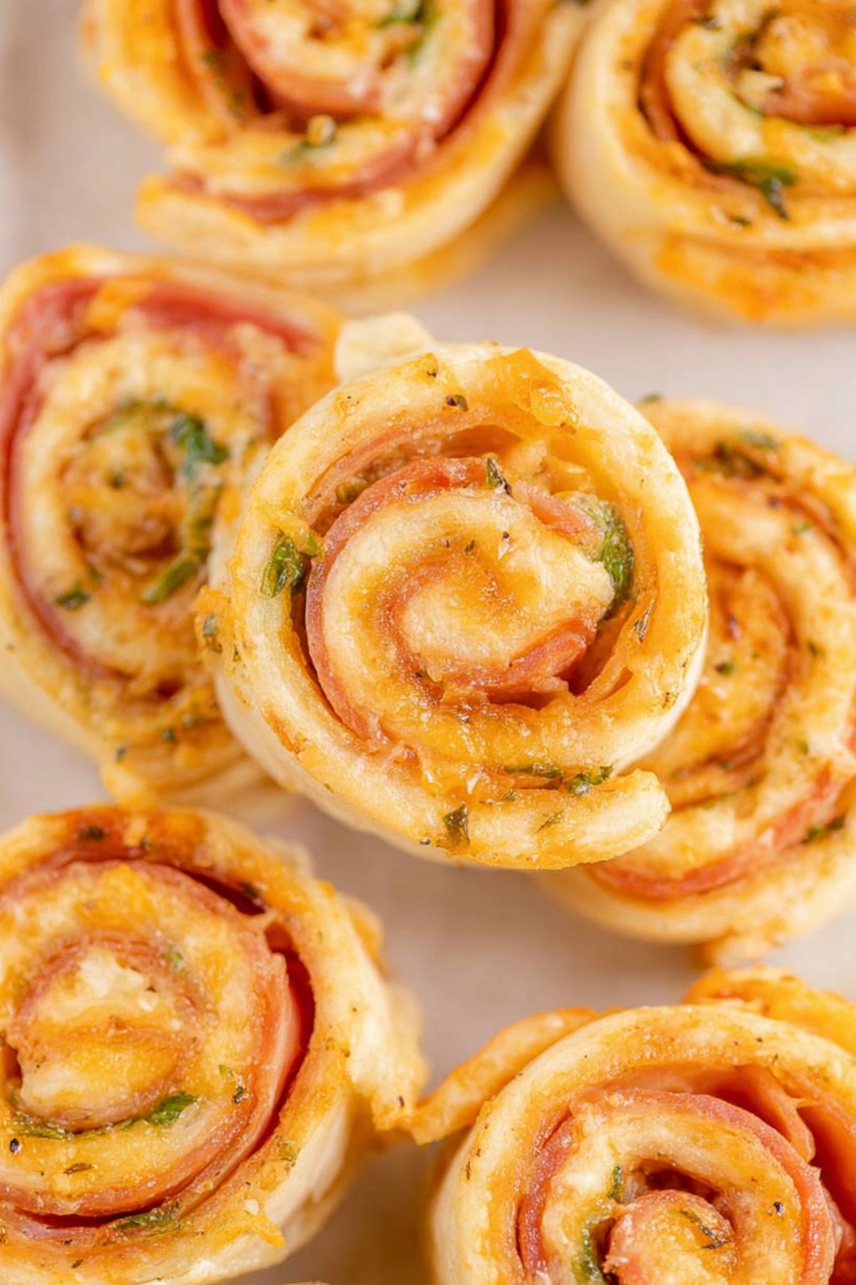 Ham and Cheese Pinwheels