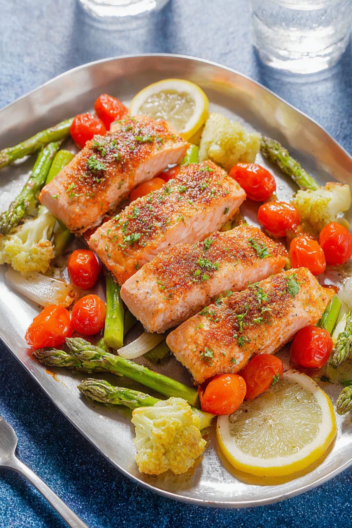 Sheet Pan Thursday Salmon and Veggies