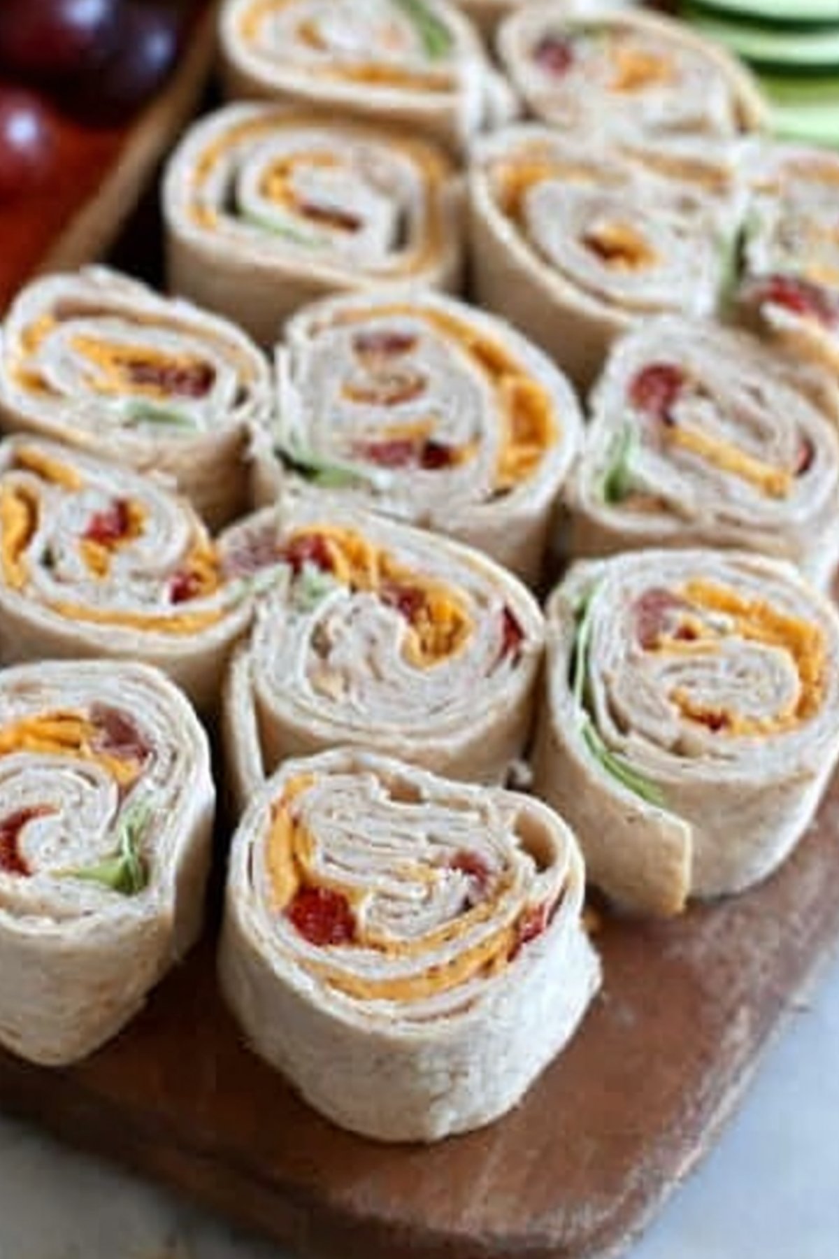 Turkey and Cheese Roll-Ups