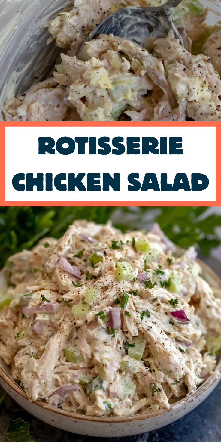 Easy Rotisserie Chicken Salad Recipe
