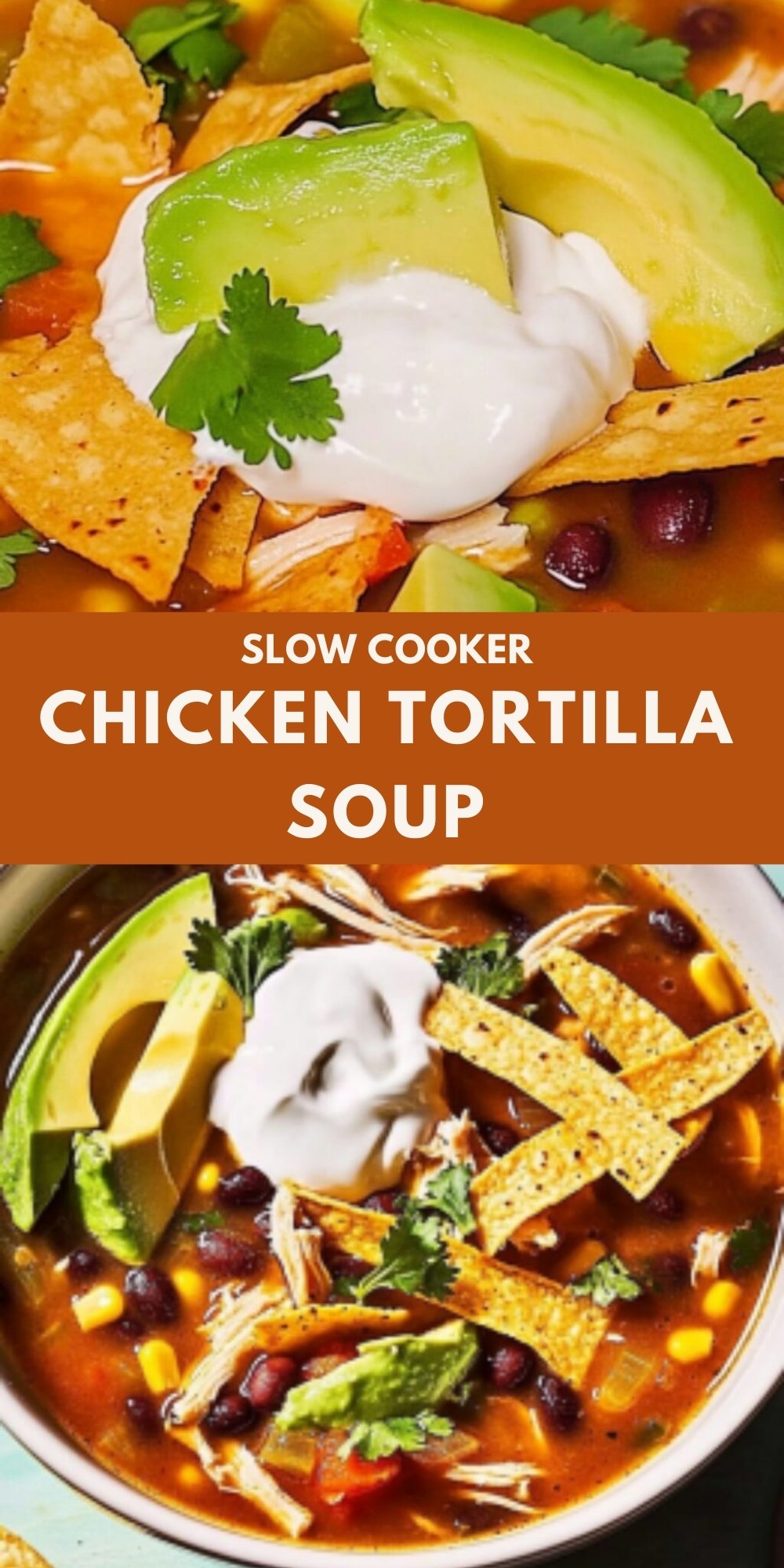 Pot of creamy white bean chicken chili with chunks of chicken and onions in a thick broth.