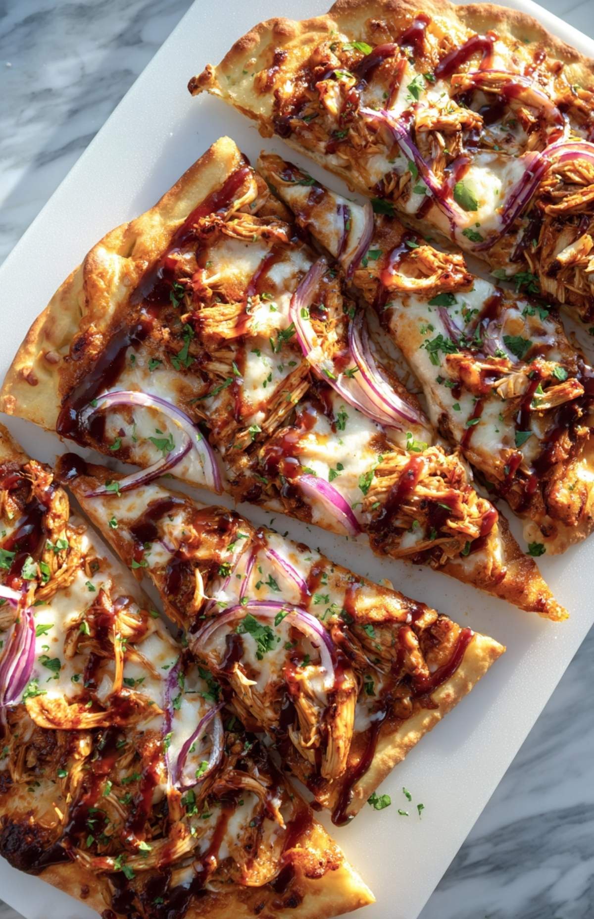 BBQ Chicken Flatbread Pizzas