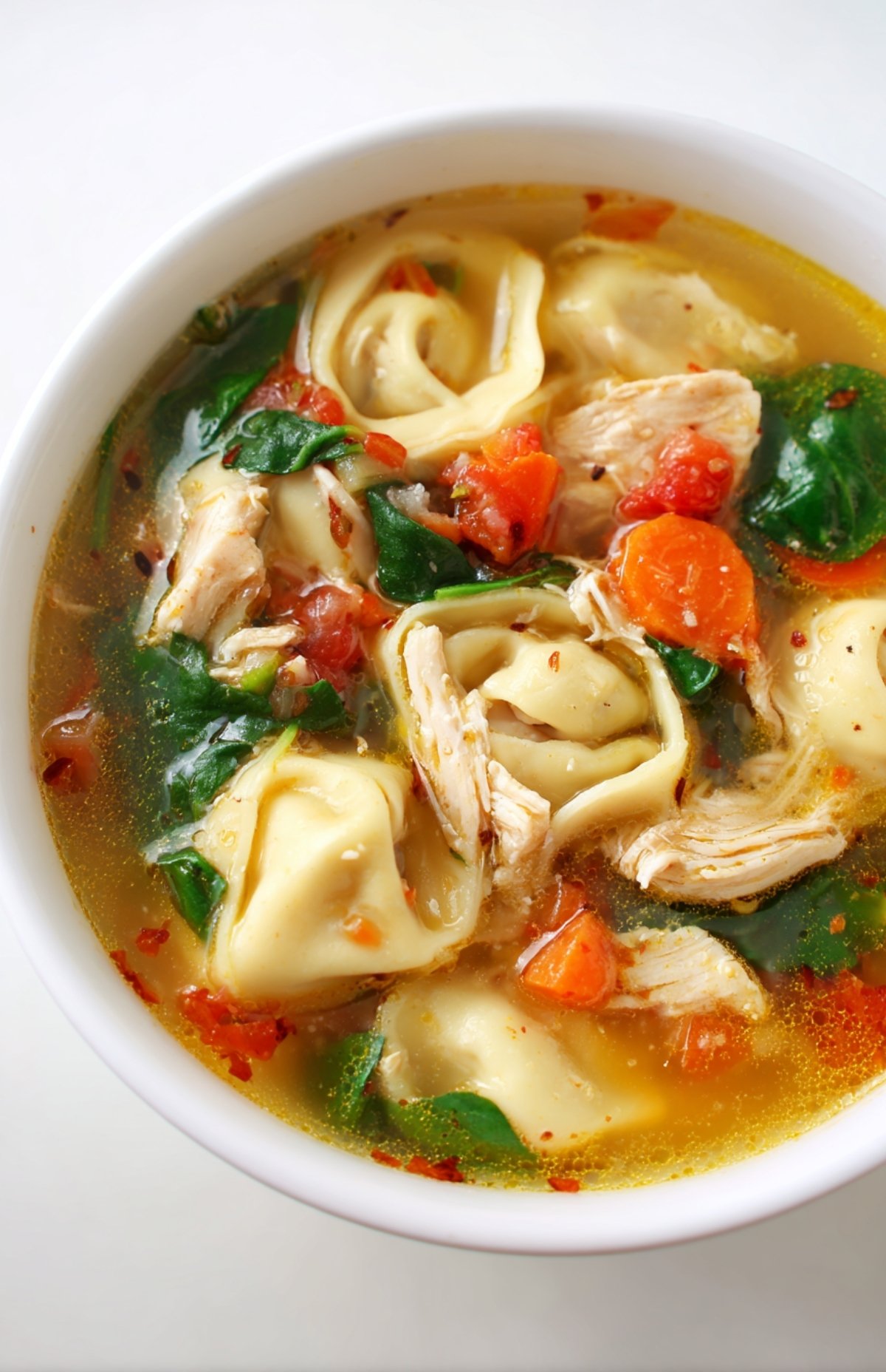 Chicken & Tortellini Soup