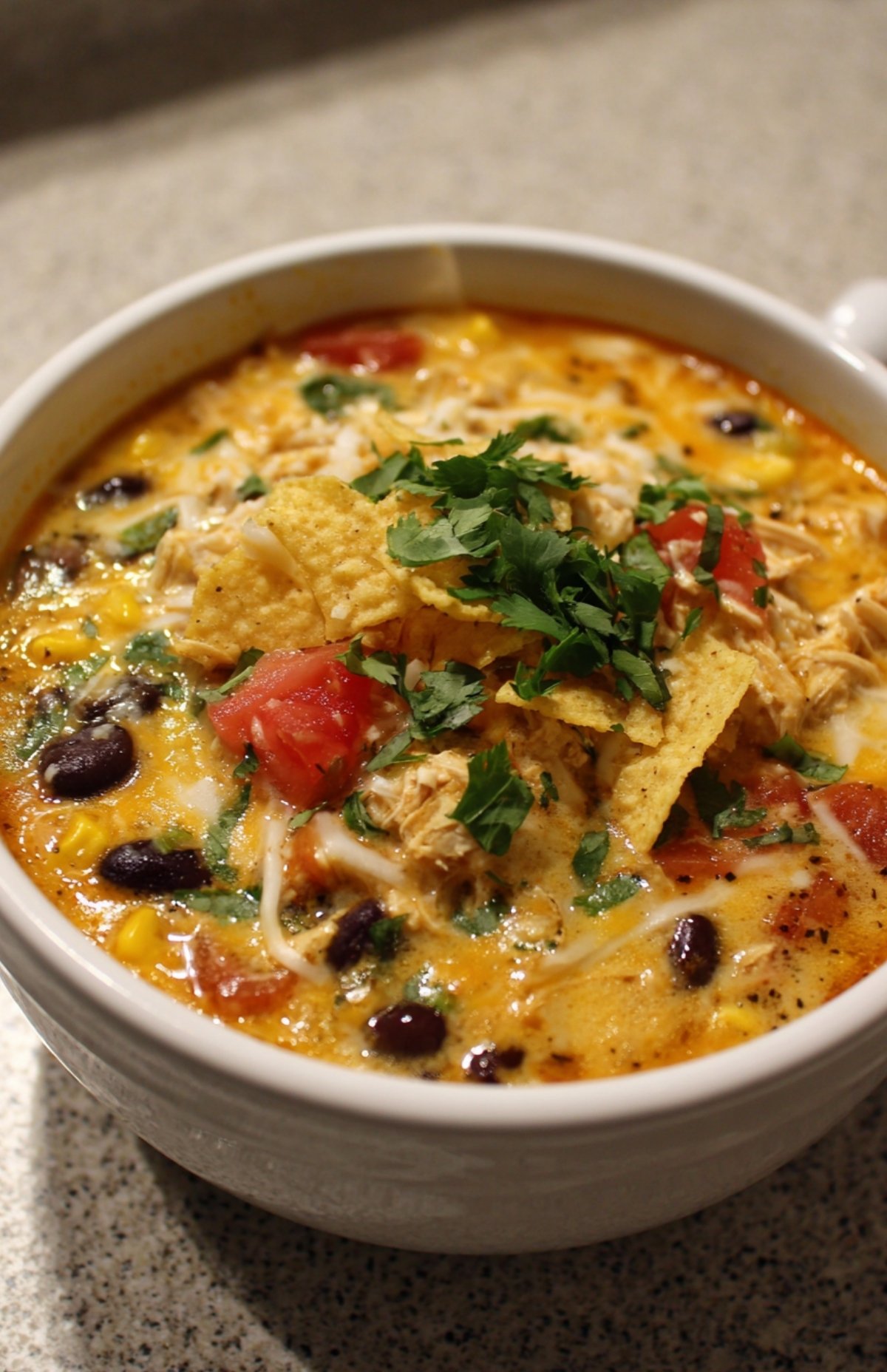 Creamy Chicken Taco Soup