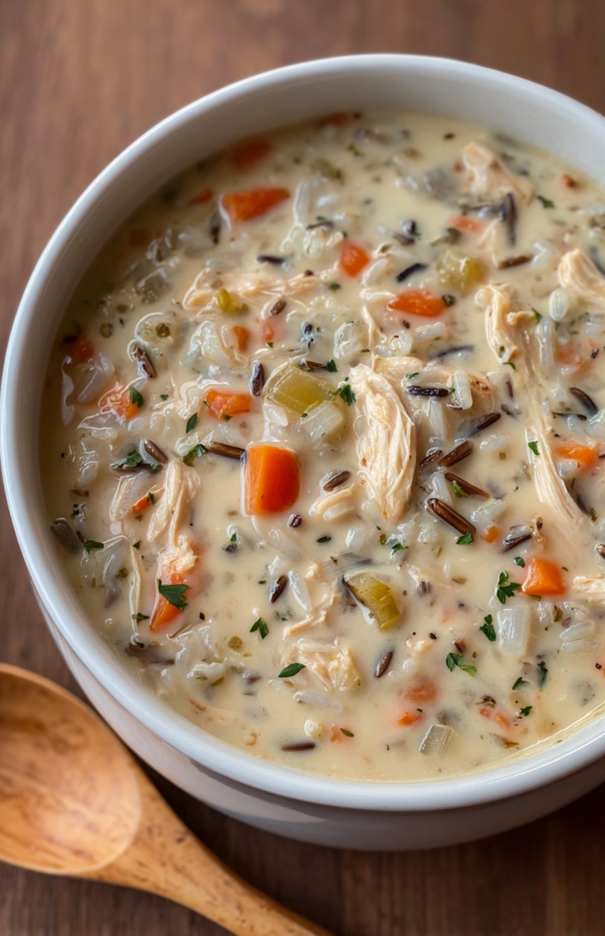 Creamy Chicken & Wild Rice Soup