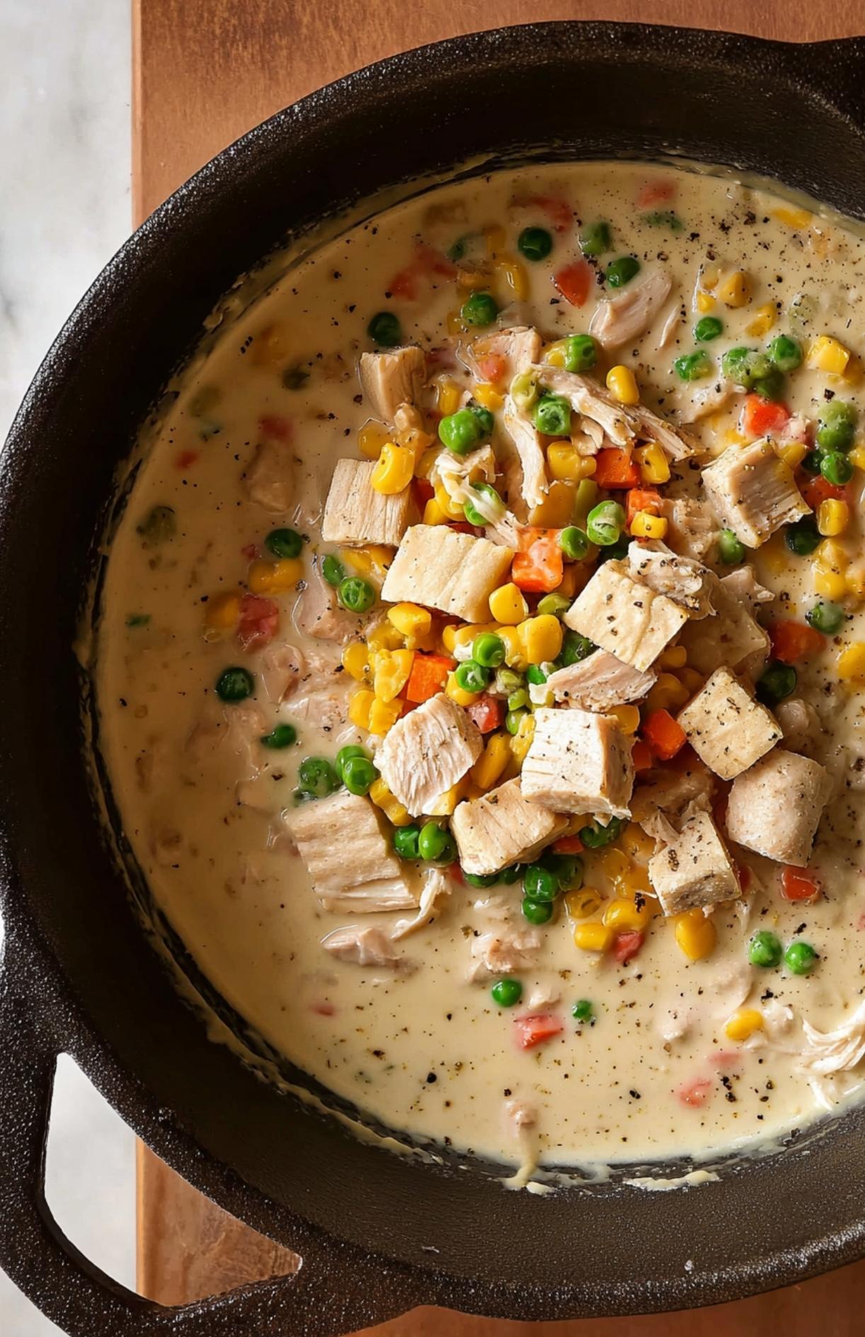 Easy Turkey Pot Pie (