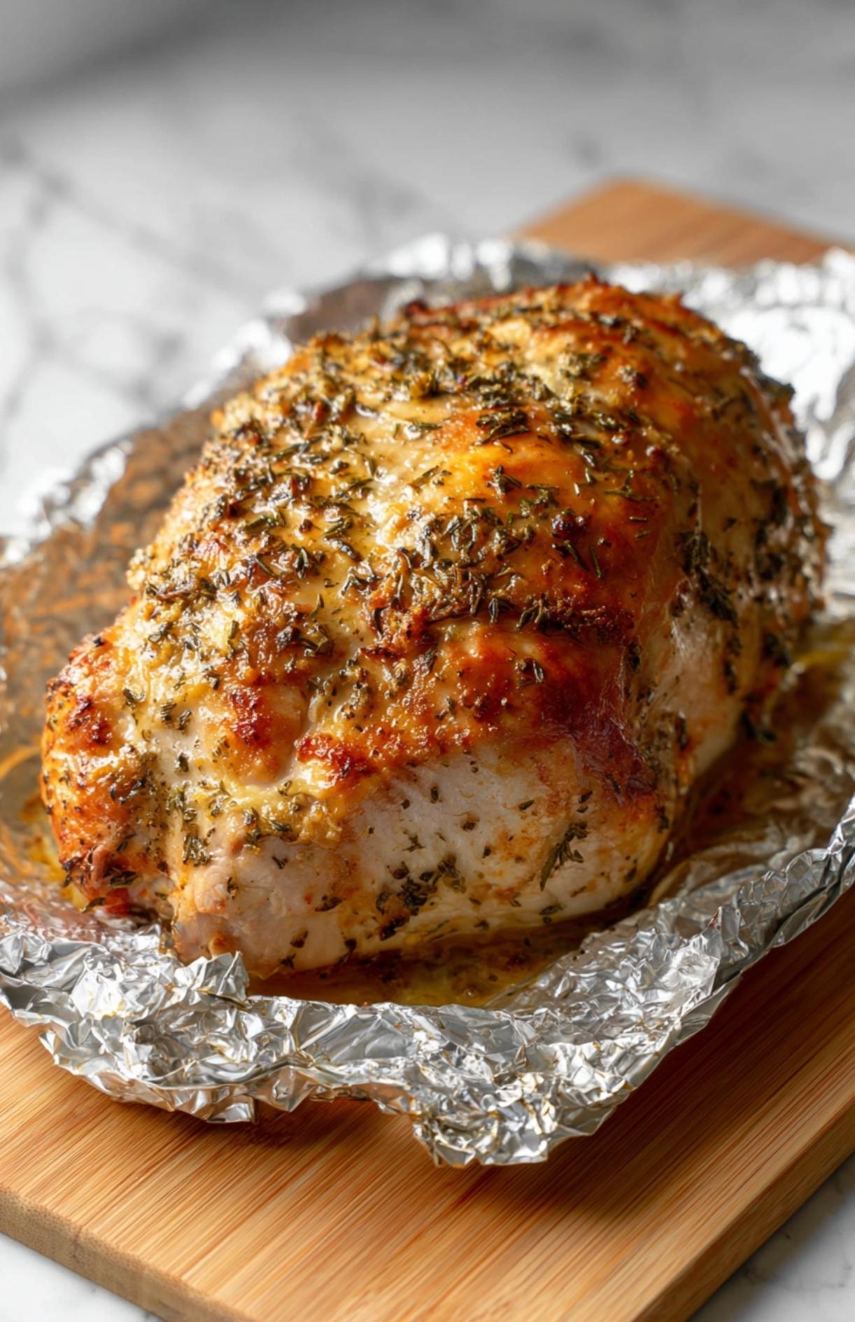 Herb Butter Roasted Turkey Breast- step4