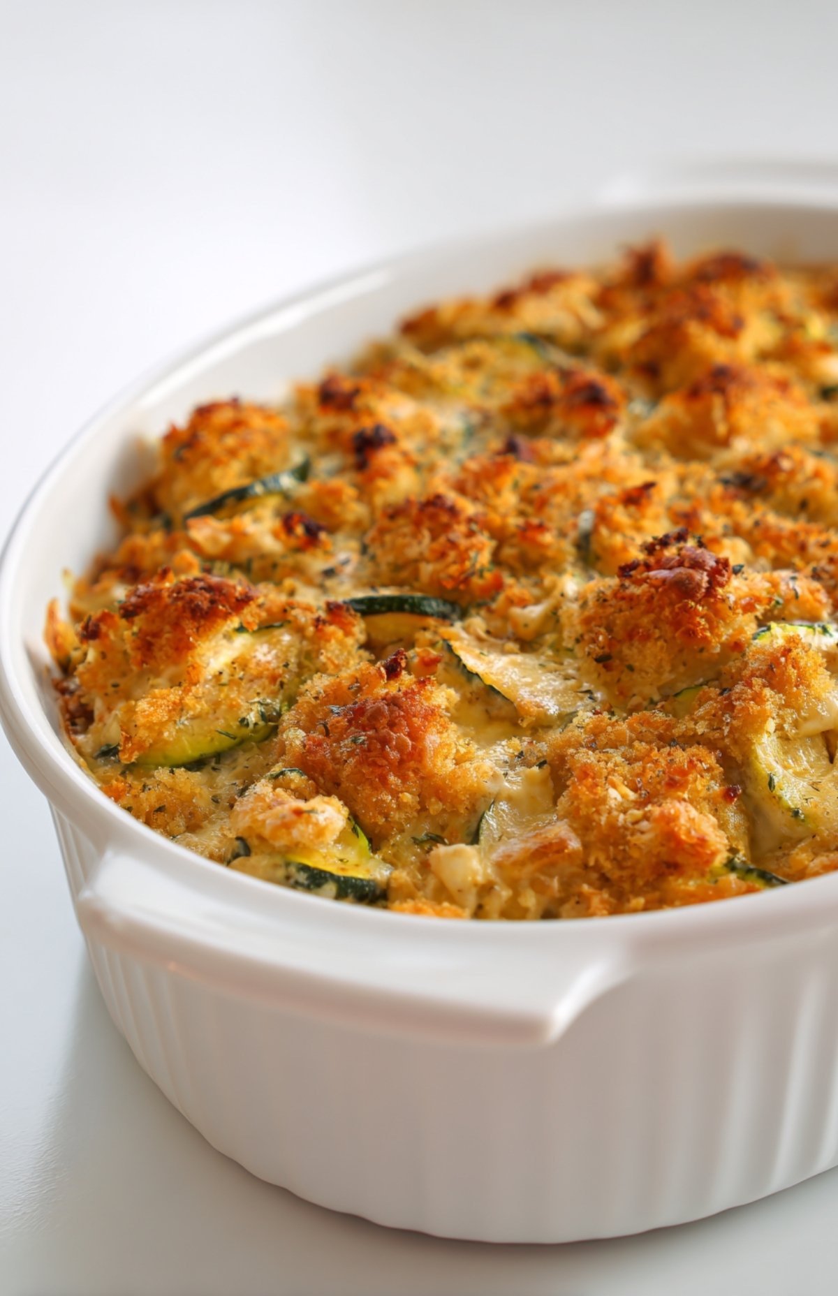 Rotisserie Chicken Zucchini Casserole
