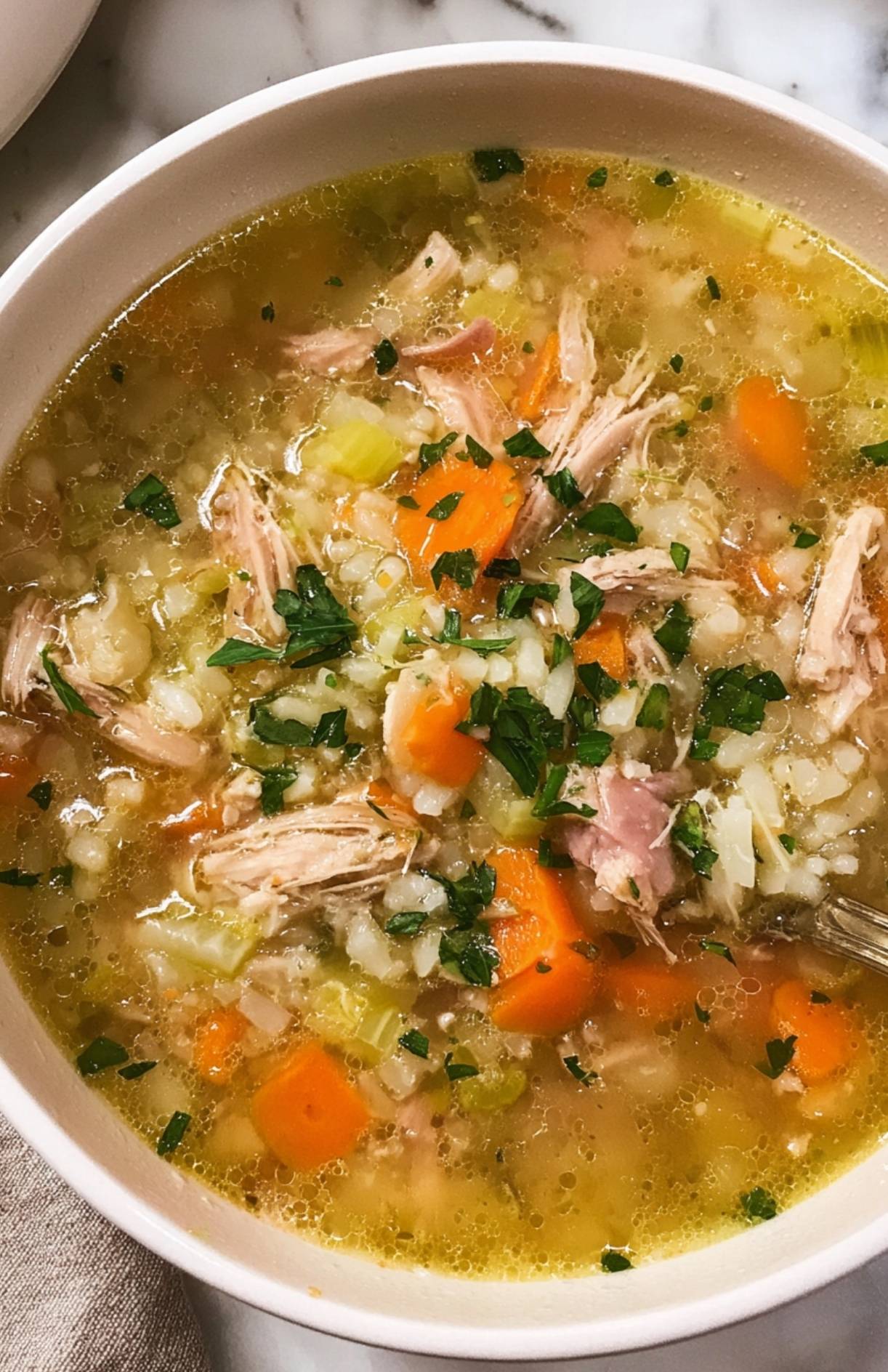 Turkey Carcass Soup